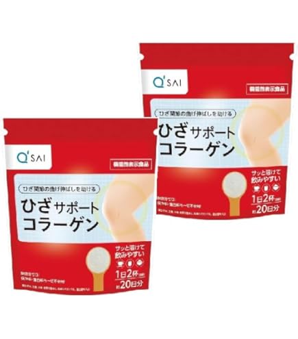 Amazon.co.jp: キューサイ ひざサポートコラーゲン 100g入 3袋
